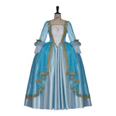 Elegant Halloweez Marie Antoinette Blue Princess Dress | Rococo Georgian Victorian Ball Gown - Halloweez